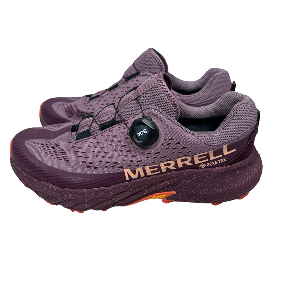 Merrell Agility Peak 5 BOA Gore-Tex Trail Running Shoes Women’s 10 Pale Cherry - Picture 3 of 7